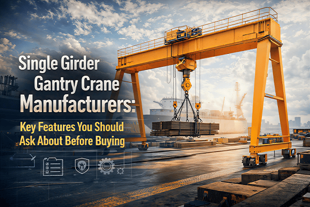 Single Girder Gantry Crane Manufacturers: Key Features You Should Ask About Before Buying